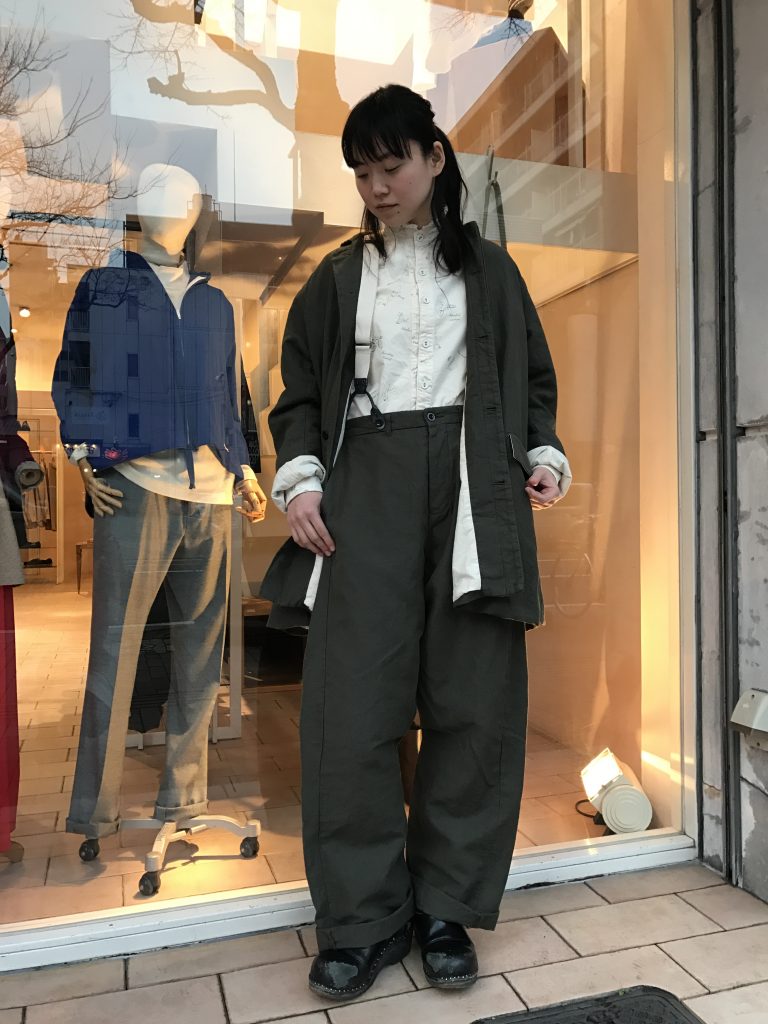 6,560円garment reproduction of workers ストライプパンツ